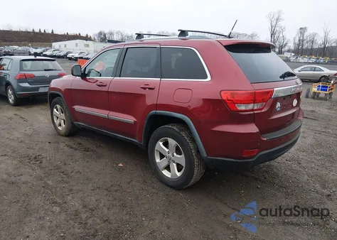 2012 Jeep Grand Cherokee Laredo из США, поврежденный, VIN 1C4RJFAG1CC207969